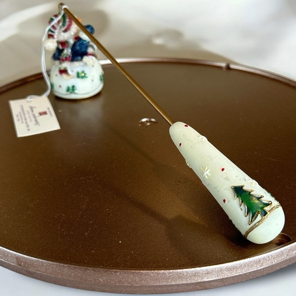 Home‎ Interiors Resin Happy Snowman Candle Snuffer - Picture 7 of 9